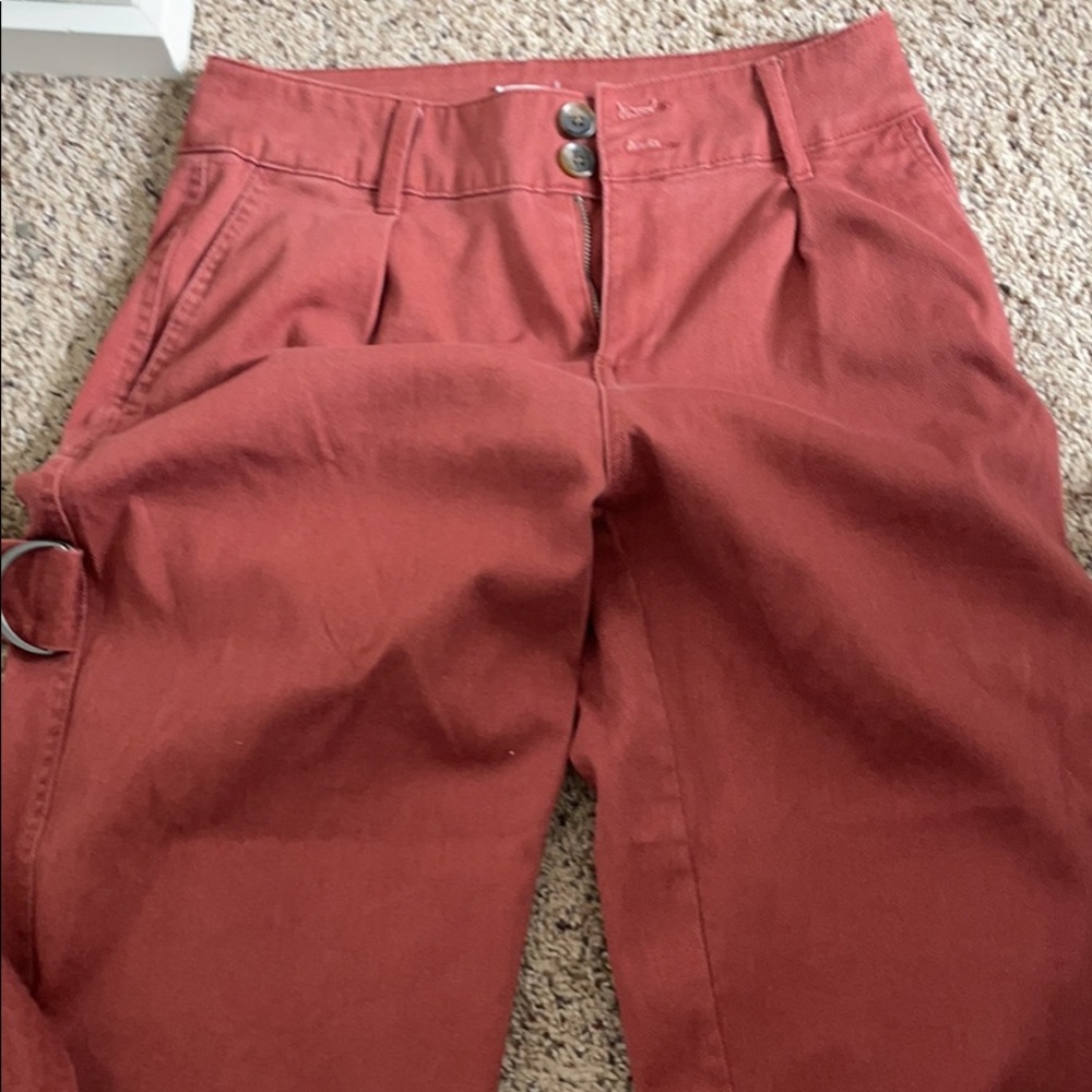 Salmon trouser pants